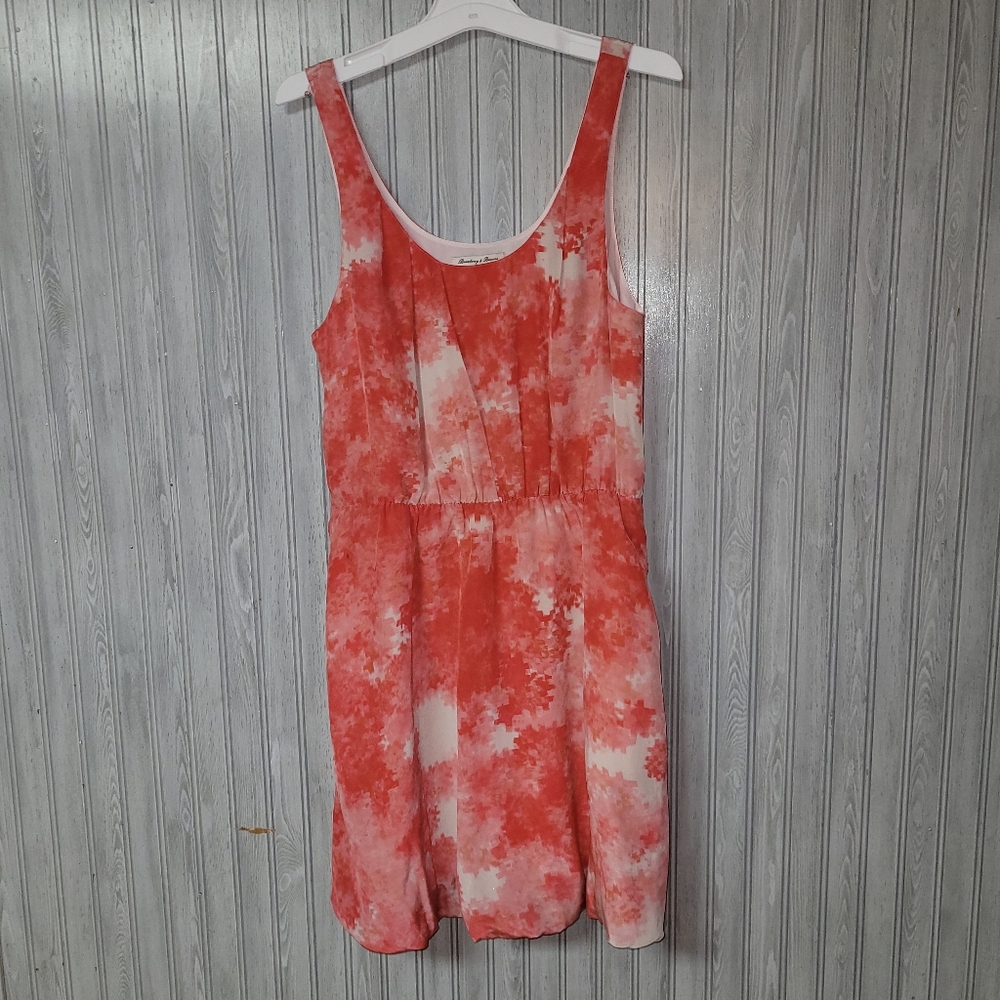 Madewell Broadway & Broome Womens Pink Silk Tank Dress Size 4